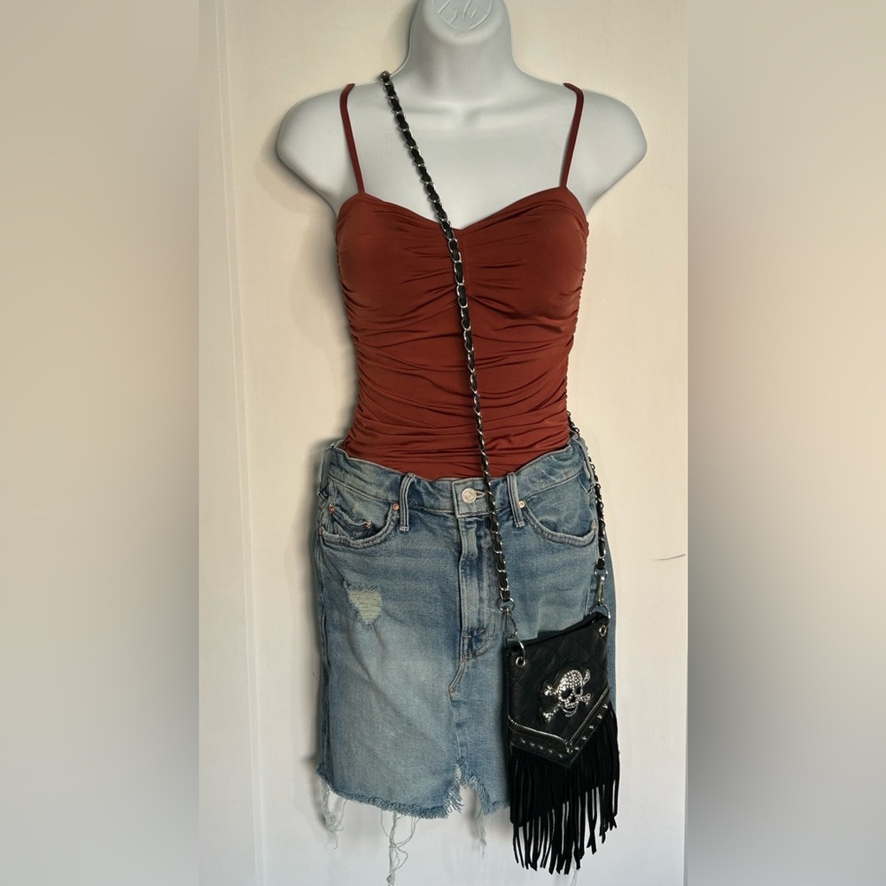 Express Ruse Body Contour Bodysuit sz:xs - Picture 2 of 14